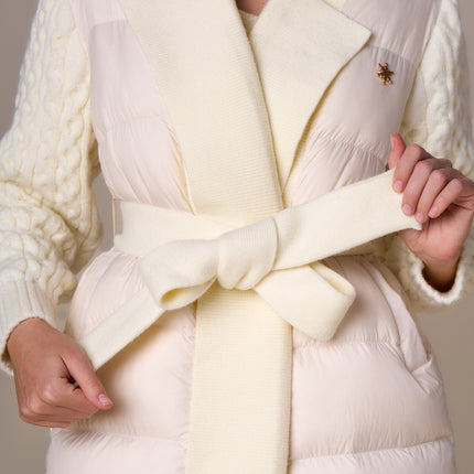 PIUMINOCON MANICHE IN MAGLIA