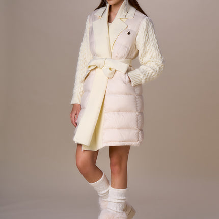 PIUMINOCON MANICHE IN MAGLIA