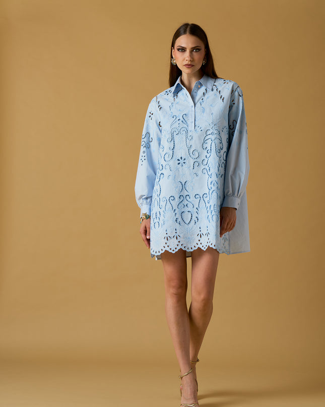 ABITO CAMICIA RICAMO