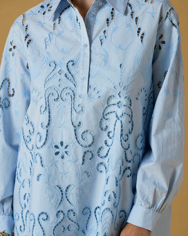 ABITO CAMICIA RICAMO