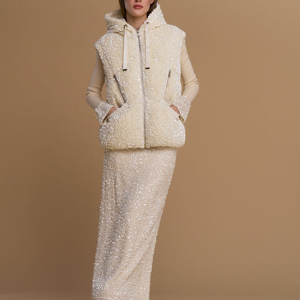 GILET PAILLETTES