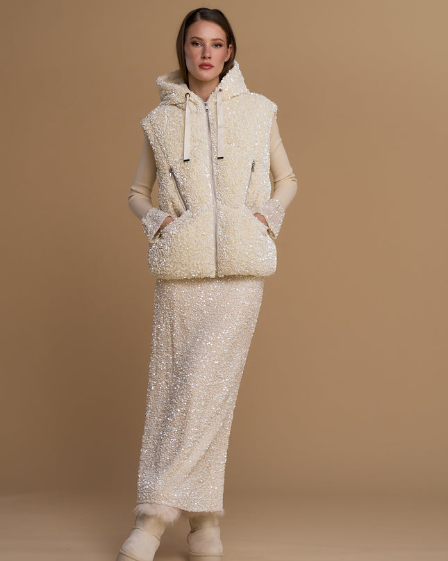 GILET PAILLETTES
