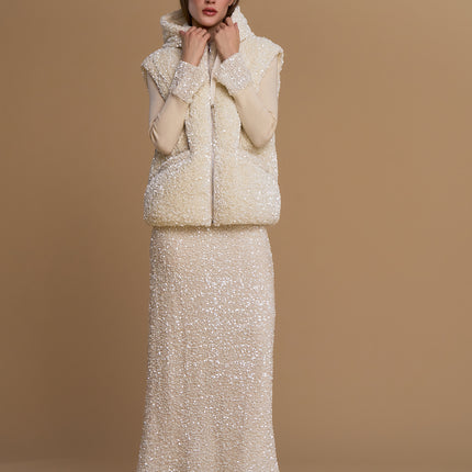 GILET PAILLETTES