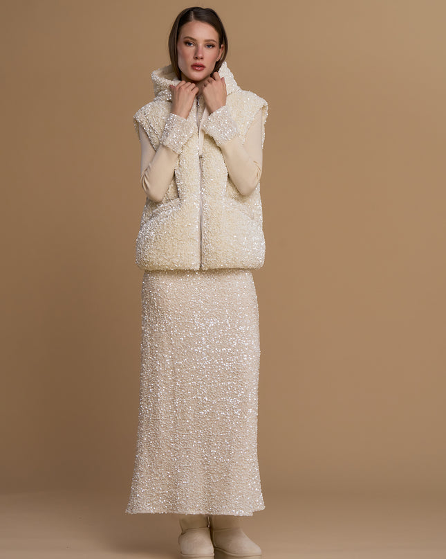 GILET PAILLETTES