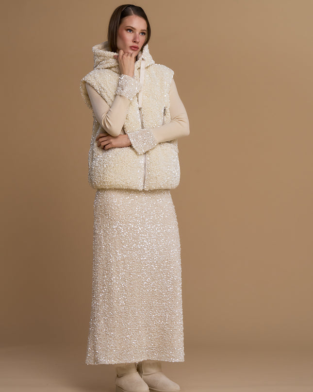GILET PAILLETTES