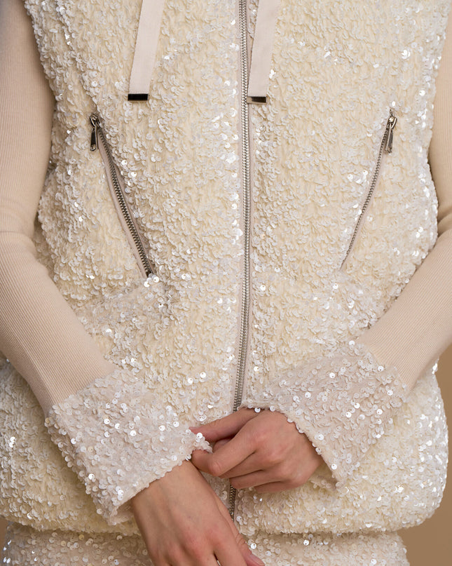 GILET PAILLETTES