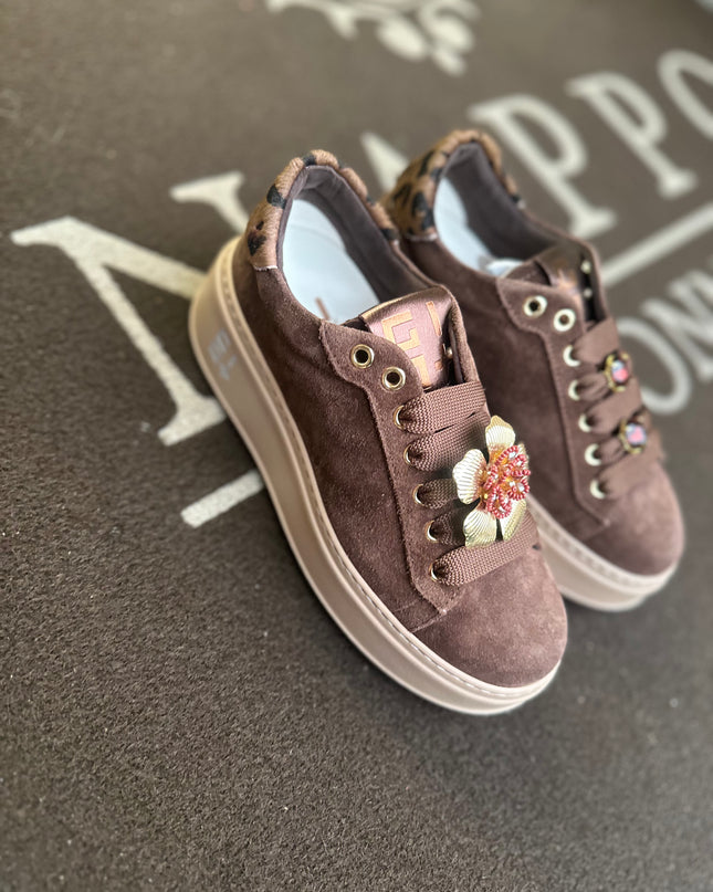 SNEAKERS MARRONE FIORE