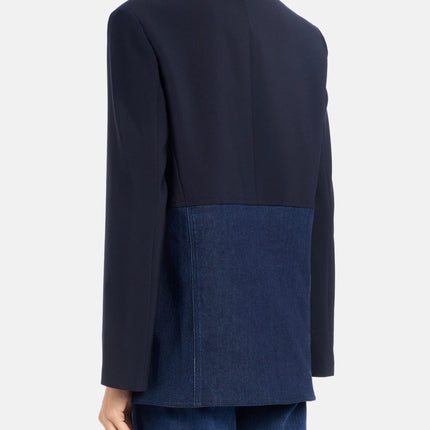 BLAZER OVER DENIM