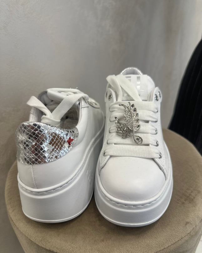 SNEAKERS ARGENTO