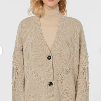 CARDIGAN STALLO  IN LANA