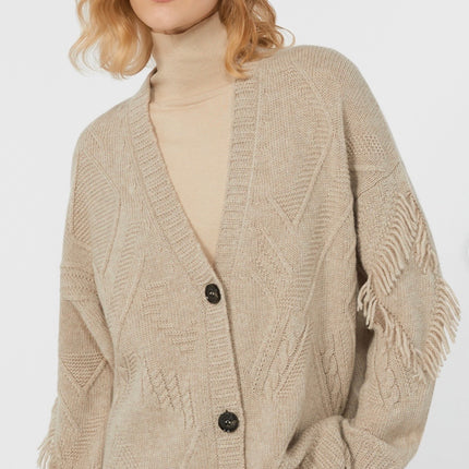 CARDIGAN STALLO  IN LANA