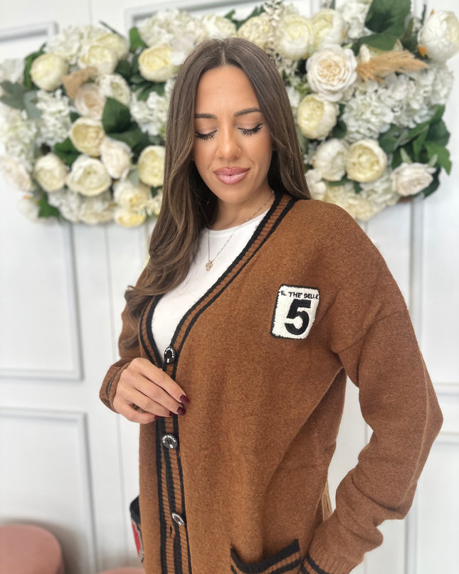 CARDIGAN TASCA CUORE