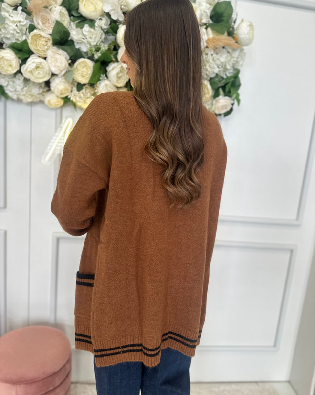 CARDIGAN TASCA CUORE