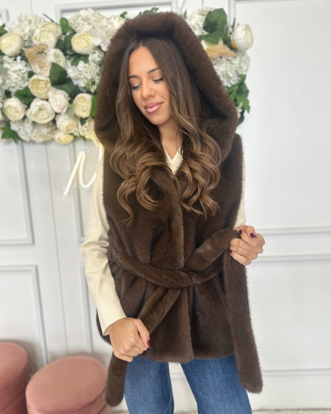 ECOPELLICCIA GILET MIRIANA