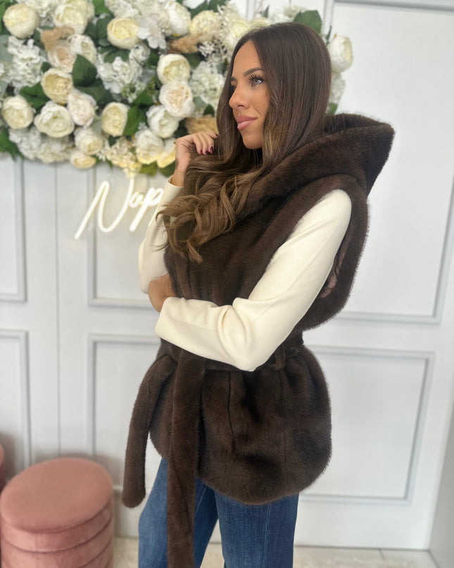 ECOPELLICCIA GILET MIRIANA