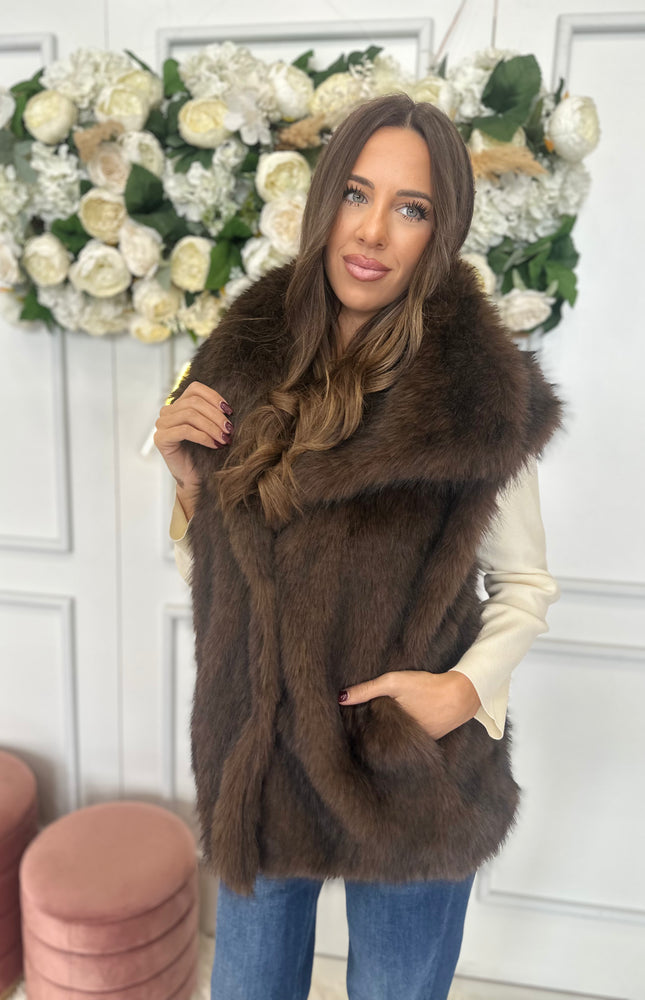 ECOPELLICCIA GILET ANGELA