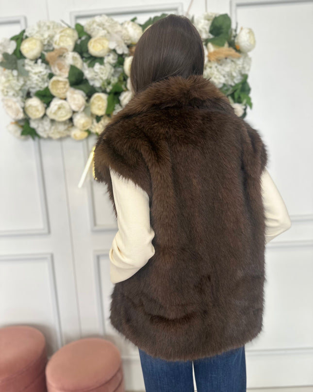 ECOPELLICCIA GILET ANGELA