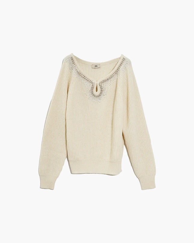 MAGLIONE SCOLLO GIOIELLO